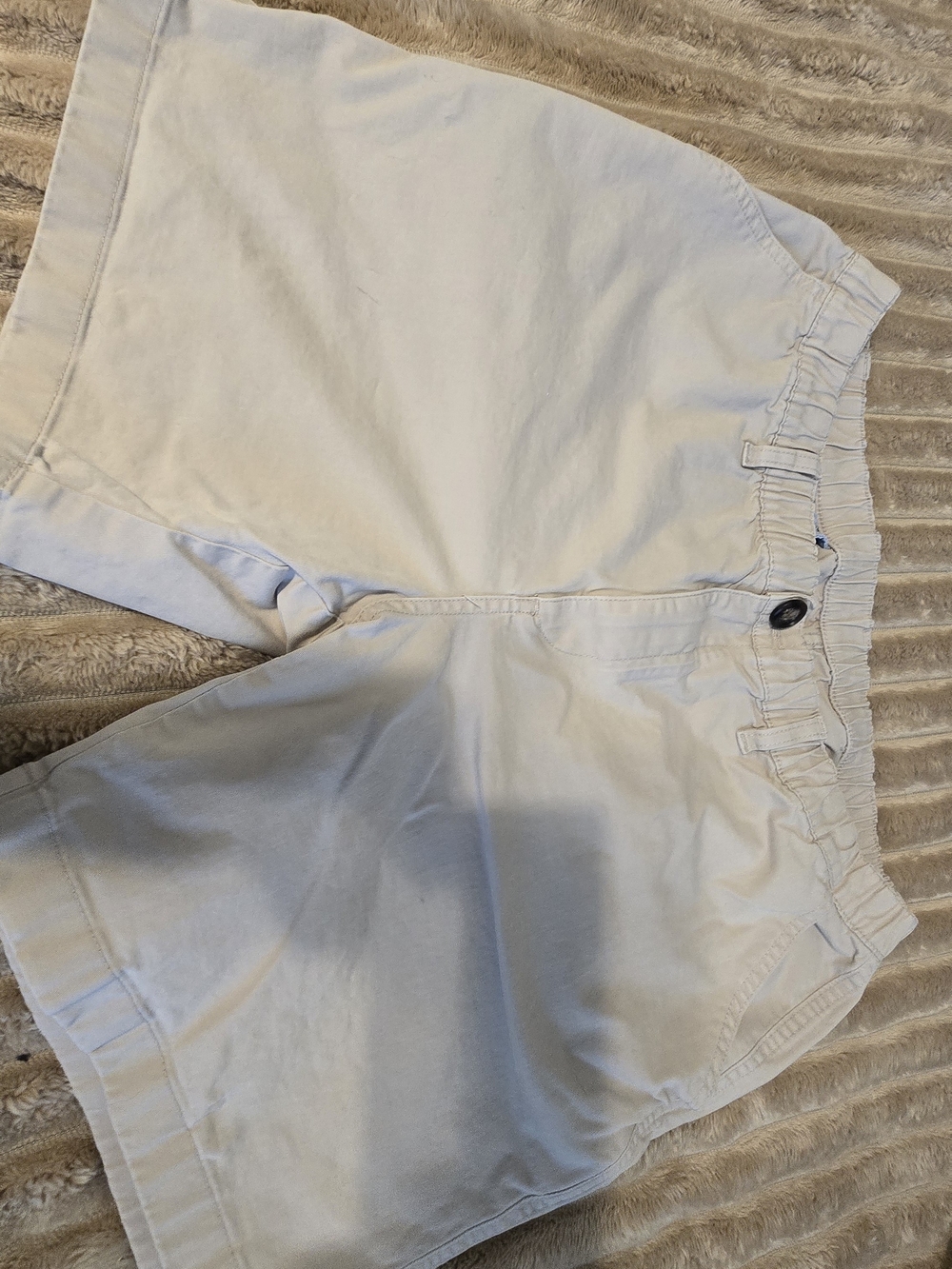 Chubbies Originals Men's Large The Khakinators Stretch Chino Shorts Khaki 5.5"
